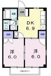 友和ハイツの物件間取画像